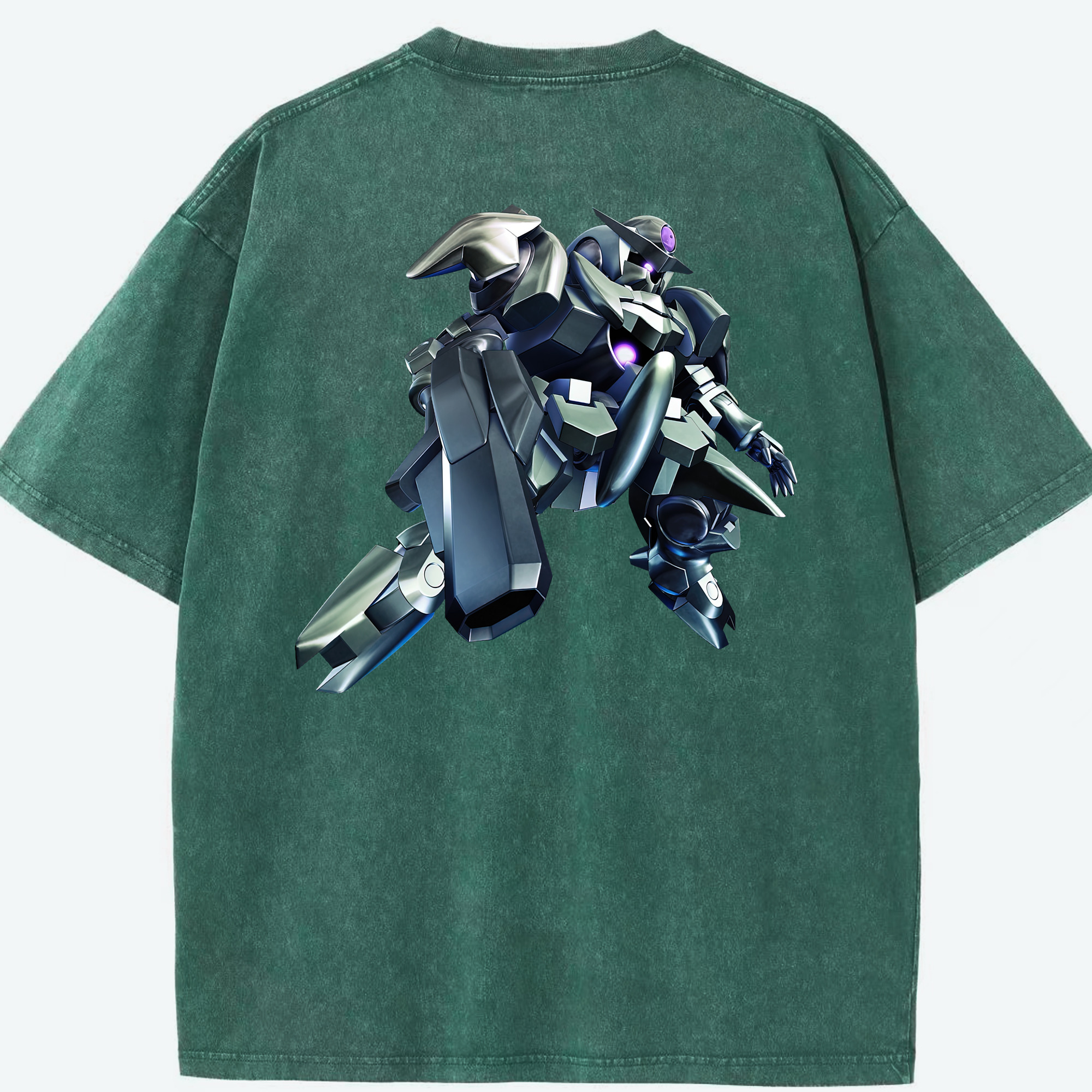 （画像用） 機動戦士ガンダム Mobile Suit Gundam 綿100% ヴィンテージ風 半袖Tシャツ（背面プリント）